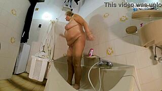 big natural titted aged german lady fingers pussy rides cock orgasm