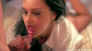 Hairy asian bride milf cuckolded in wild amateur threesome