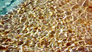 Petite Rebel Lynn and Kate England lick pussies wildly