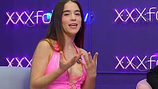 Karolin Gomez Natural Tits Teen Hardcore Ride with Pipe Boy