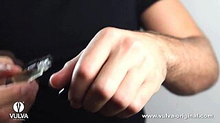 Horny Blonde's Wet Panties Drip Over Swollen Cunt