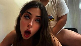 Petite Cutie Bent Over for Intense Doggystyle After Long Day