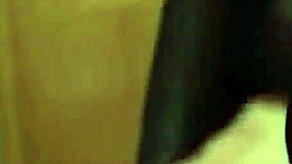 Transsexual housewife gives hilarious sloppy blowjob