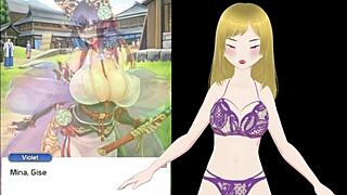 fox girl moans as big tits get roughly fondled deep in the forest