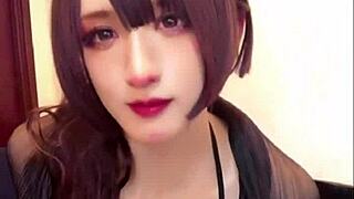 giant tits crossdressing beauty masturbates live on cam