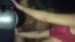 brazilian couple wet pussy monster cock anal in car