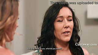 my competitive aussie neighbor sinn sage and charlie forde scissor and lick cunts wildly