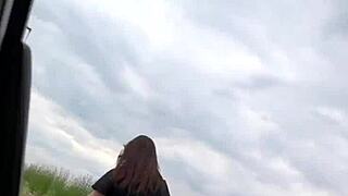 horny grandpa finally pounds young sluts outdoors group cash fuck fest