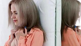 yo, check this slim babe's tight pink slit and ass stretched by huge cock