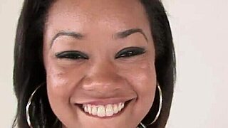 ladies watch this sloppy big black cock sucking lesson