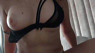 Colombian Babysitter in Lingerie Gets Pounded by Friend in Roleplay POV