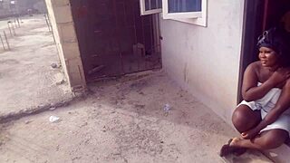 Neighbor bricklayer RAMS my juicy shaved pussy rough! 💥🍆