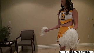 Holly's Cheerleader Passion Ignites with Intense Desire