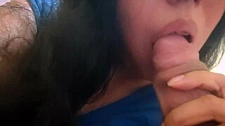 😍 Busty milf delivers epic blowjob then rides cock in hot homemade fuck 💦