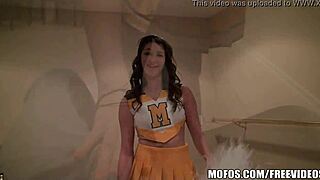 Holly's Cheerleader Passion Ignites with Intense Desire