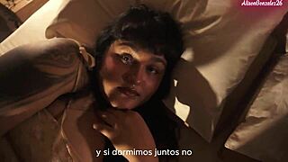 chubby babe throat fucked hard by huge cock pov facial blast