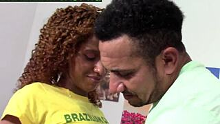 brazilian casting newbie craves juicy pussy licking and monster cock