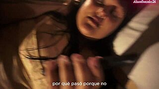 chubby babe throat fucked hard by huge cock pov facial blast