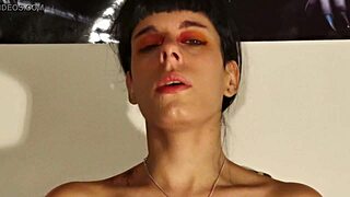 hey teen goth, sneeze out that huge snot for my kinky hungarian pov fetish humiliation?