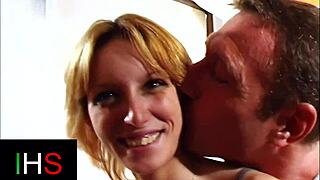 muscular stud ravages hot shaved blonde in intense fuck