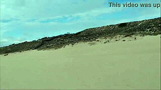 Nude Beach Guy Explodes Massive Milk Load Everywhere!