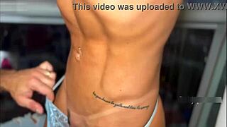 WOW, I Got Raided On The Balcony - Free Brazilian Fitness Babe!