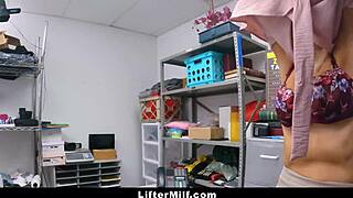 Officer pounds defiant milf shoplifter into total submission