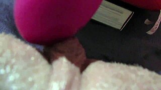 Big Clit Throbs in Closeup Orgasm