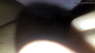 Watch this beautiful horny arab bbw cum hard on homemade shaved pussy close up