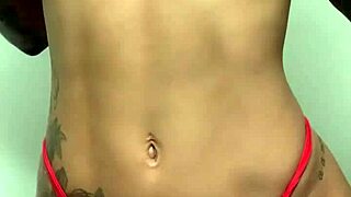 hey watch my lingerie cream up during dildo anal plug play