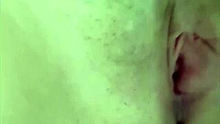 BLONDE TEASES PINK PUSSY VAGINA CLOSE-UP LATINA BLISS UNVEILED!