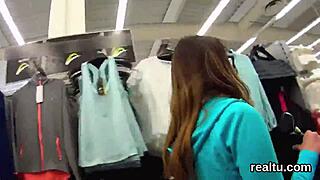stunning czech babe seduced in shop then fucked pov hardcore