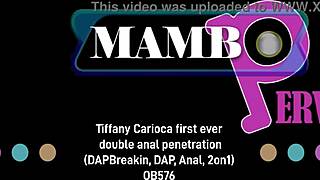 Tiffany Carioca's Perfect Ass Takes First Double Anal Penetration DAP BBC ATM 2on1