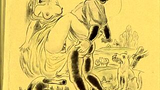 vintage erotic art gets naughty with retro vibes 🔥😏