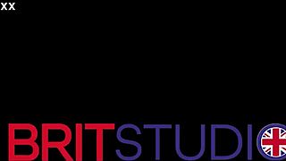 college babe fucks both professors hard