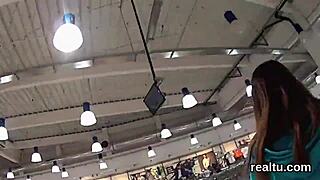 stunning czech babe seduced in shop then fucked pov hardcore