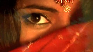 Captivating Indian Beauty's Graceful Dance Display