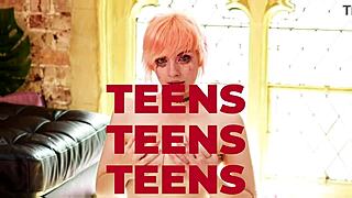 real british 18yo neighbor cums covered in first hardcore fuck