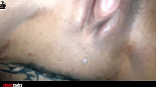 Athletic stud with huge thick COCK unloads deep in young latina's tight ass