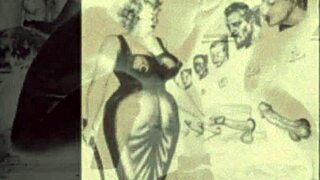 vintage erotic sketches from retro times