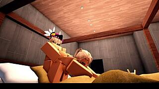 Blonde Roblox Cheerleader Reunites with Headless Jock Boyfriend Adventure