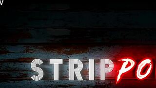 stripper party slut shakes ass rips clothes for wild lapdance blowjob