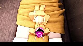 Blonde Roblox Cheerleader Reunites with Headless Jock Boyfriend Adventure