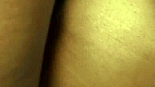 ebony milf gets aroused doing laundry masturbates pussy to lure huge bbc for rough pounding