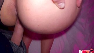 Young stud fills milf's tight ass with double creampie while dad's away.