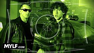 Lexi Stone begs for Terminator gangbang pounding!