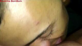 hot bbw latina milf gets her fat pussy eaten by horny guy