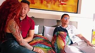 fucking hot latina milf cum in mouth