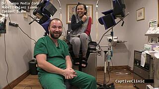 Curious about petite Kalani Luana trading tight pussy for cash backstage?