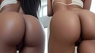ai slut shakes her big juicy ass nonstop